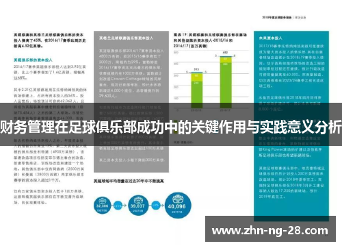 财务管理在足球俱乐部成功中的关键作用与实践意义分析 财务管理在足球俱乐部成功中的关键作用与实践意义分析