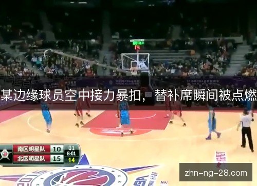 某边缘球员空中接力暴扣,替补席瞬间被点燃 某边缘球员空中接力暴扣,替补席瞬间被点燃